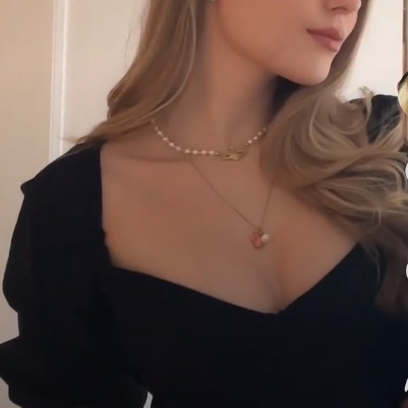 Zara Size S Sweetheart Neckline Puff Sleeve Linen Black Mini Dress 4661/308 - Picture 3 of 9